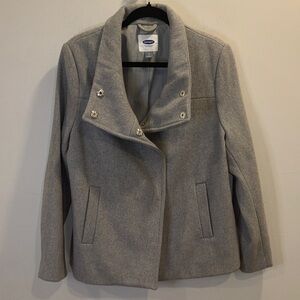 Old Navy Wool Funnel Neck Coat Jacket Size Large